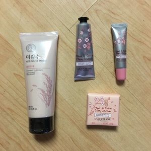Various Skin Care Products